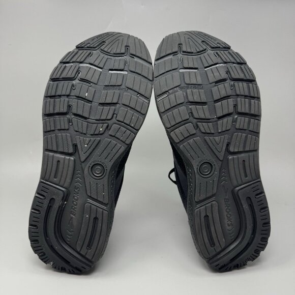 Brooks Ghost 16 Mens Size 11  Wide Triple Black Athletic Running Shoes Sneakers - Picture 8 of 8